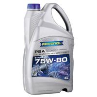 ����� ��������������� RAVENOL 4014835734197 /122210000401999/ 4L PSA SAE 75W-80 API GL-4 , SAE 75W RAVENOL 4014835734197
