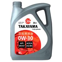 Takayama 0W-30 API SP/�F, ACEA A5/B5 ������������� ������� 4� 322786