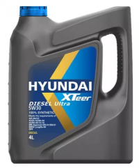 HYUNDAI XTeer Diesel Ultra 5W-30 API SN/CF 4� 1041222