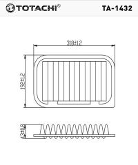 ������ ��������� TOTACHI TA-1432 (17801-20040) - ���� 2