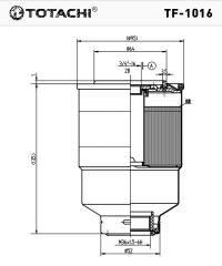 ������ ��������� TOTACHI TF-1016 (23303-64010) - ���� 2