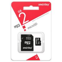 ����� ������ SmartBuy microSD 2 GB � ���������