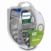 ����� ���������� Philips Long Life 12� H1 55�� �������� ����� 2��. 12258LLECOS2