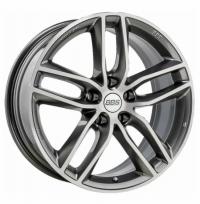 ����� BBS SX0105 Platinum Silver Diamond Cut